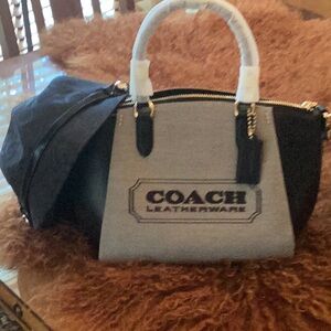 Coach Elise satchel bag NWOT( Hat sold separately)